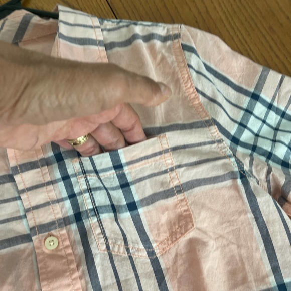 Arizona Button up checked shirt Youth Sz XL (18/20) NWT - Picture 3 of 7